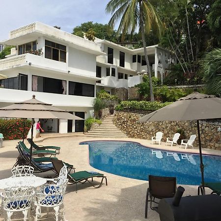 Villa Guitarron Gran Terraza Vista Espectacular 6 Huespedes Piscina Gigante อากาปุลโก ภายนอก รูปภาพ
