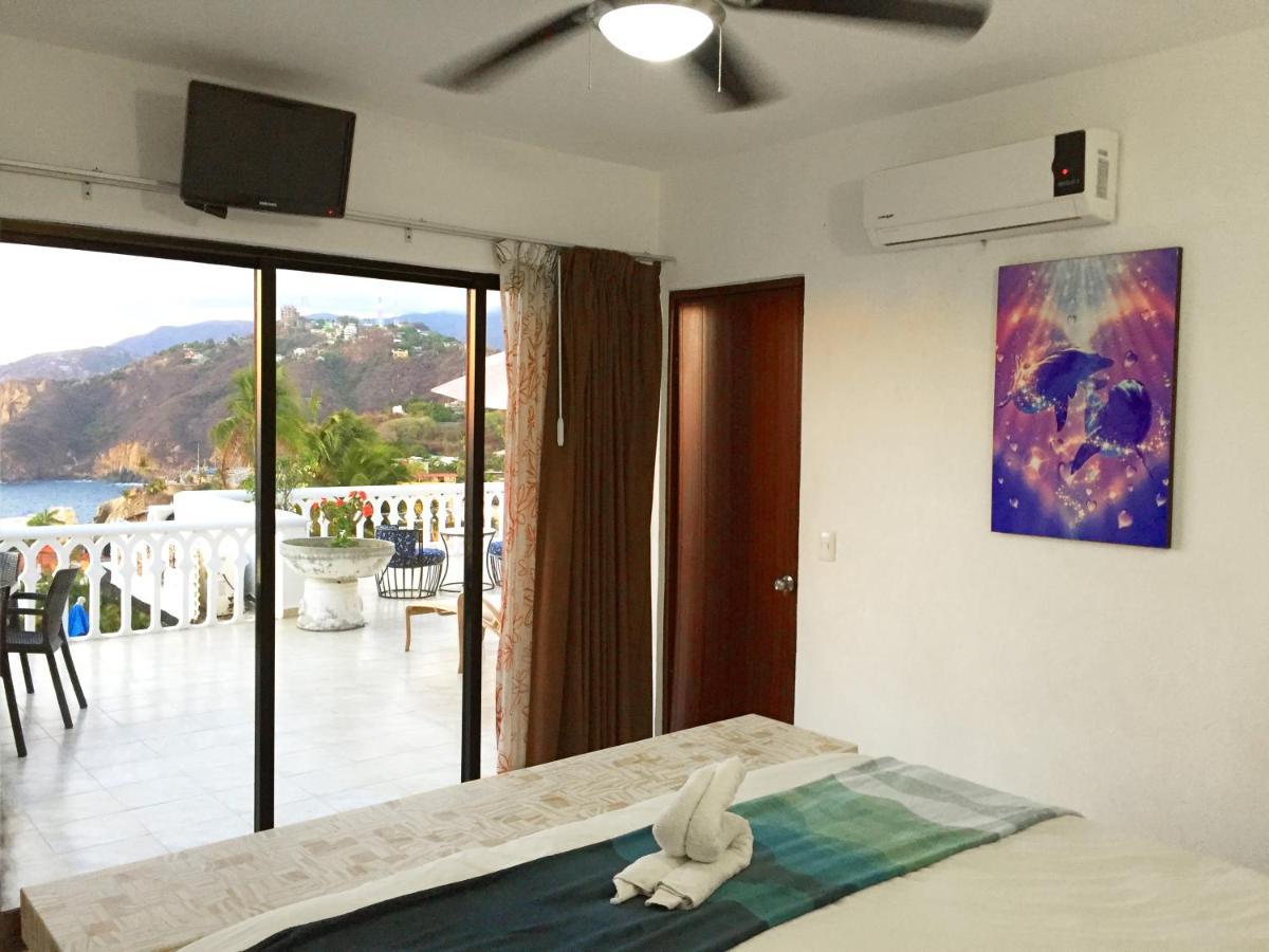 Villa Guitarron Gran Terraza Vista Espectacular 6 Huespedes Piscina Gigante อากาปุลโก ภายนอก รูปภาพ