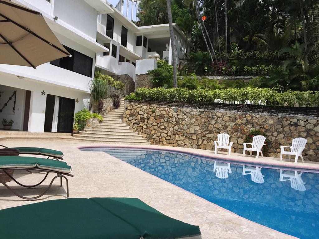 Villa Guitarron Gran Terraza Vista Espectacular 6 Huespedes Piscina Gigante อากาปุลโก ภายนอก รูปภาพ